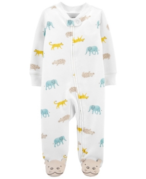 Carter's Baby Boys and Girls Koala 2-Way Zip Cotton Sleep and Play One Piece