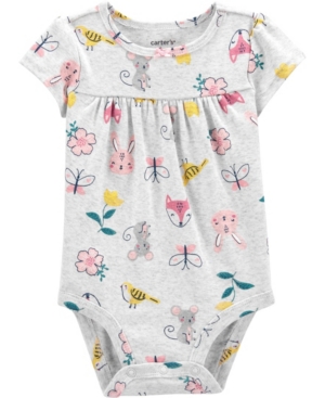 Baby Floral Butterfly Cotton Bodysuit