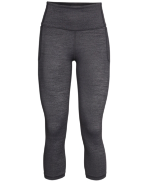 Under Armour Women's Meridian Heathered Cropped Leggings