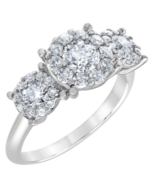 image of Diamond Engagement Ring (1 1/2 ct. t.w.) in Platinum