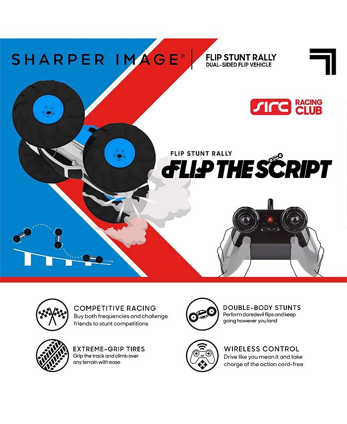 Sharper Image Toy RC Flip Stunt Rally RC Stunt Vehicle, 2in1 Macy's