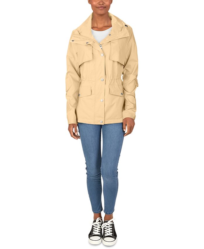 Cole Haan Packable Hooded Anorak Raincoat Macy's