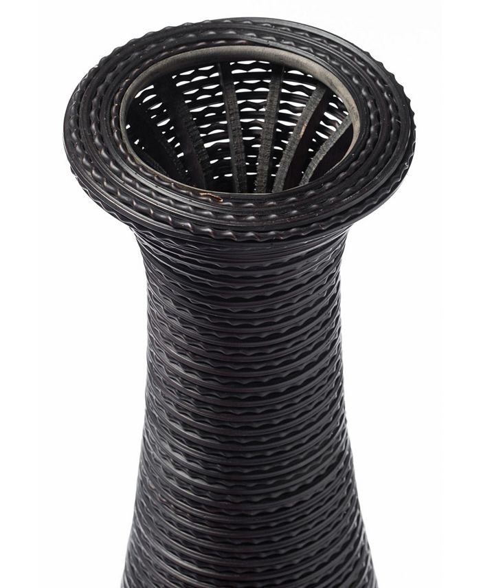 Uniquewise Tall Floor Vase, large vase for home decor floor, Beige