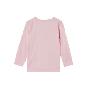 image of Toddler Girls Stevie Long Sleeve Embellished T-shirt