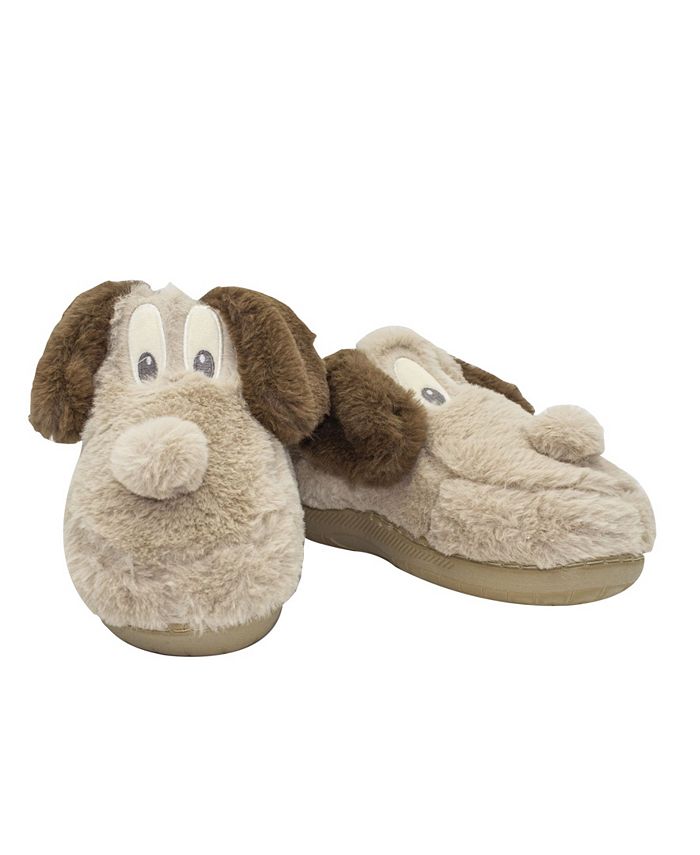 Fuzzy 2025 dog slippers