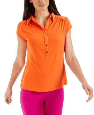 Charter Club Petite Polo Top Created for Macy's