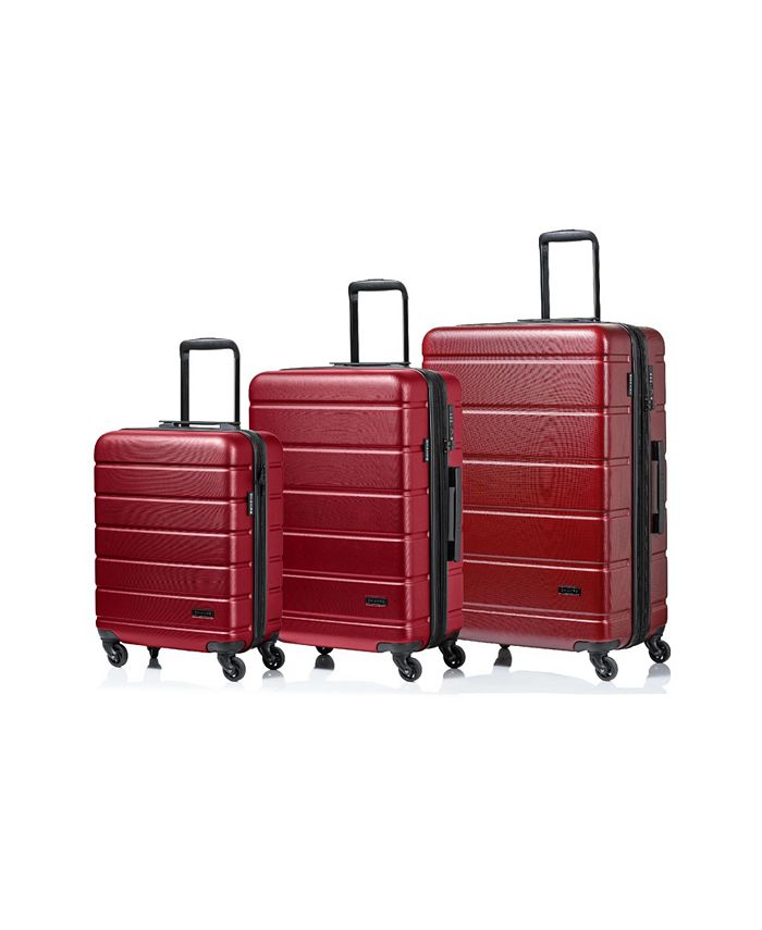 CHAMPS Madison 3Pc. Hardside Luggage Set Macy's