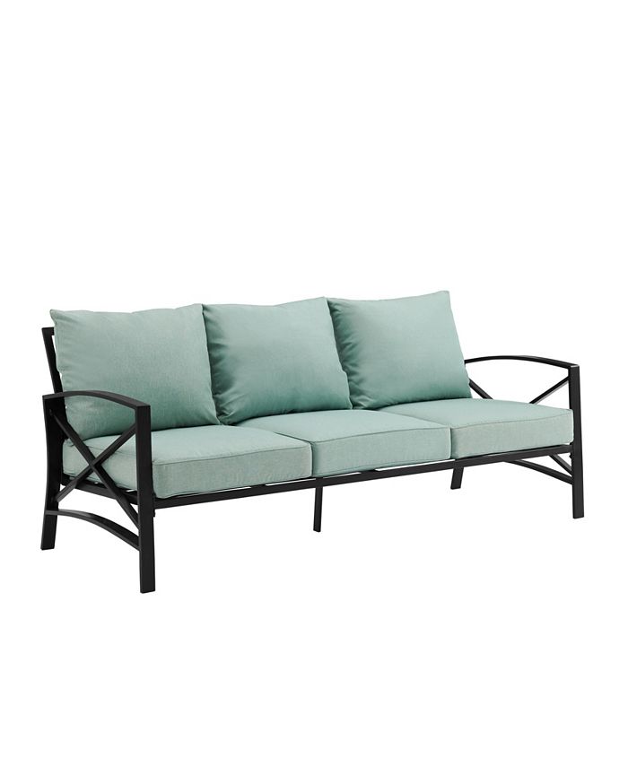Crosley Kaplan Outdoor Metal Sofa Macy's