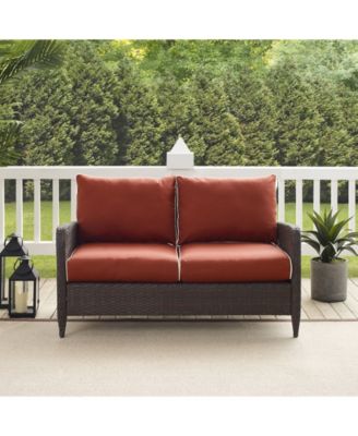 Kiawah Outdoor Wicker Loveseat