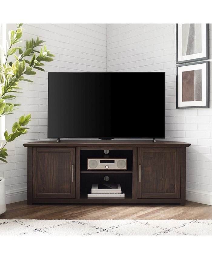 Crosley Camden 58" Corner TV Stand Macy's