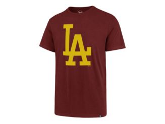 47 Brand Los Angeles Dodgers Men's Rival Imprint T-Shirt - Macy's