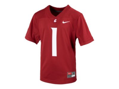 Washington State Cougars Big Boys and Girls Replica Football Game Jersey