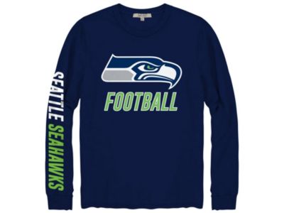 Authentic NFL Apparel - Seattle Seahawks Men's Zone Read Long Sleeve T-Shirt