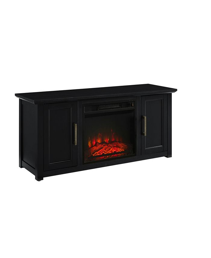 Crosley Camden 48" Low Profile TV Stand with Fireplace Macy's