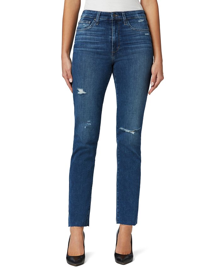 Joe's Jeans High-Rise Straight-Leg Ankle Jeans & Reviews - Jeans 