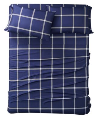 Truly Soft Printed Microfiber 4-Pc. Sheet Set, Twin XL