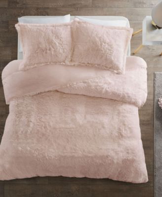Malea Shaggy Faux-Fur Duvet Cover Sets
