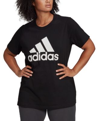 plus size womens adidas t shirt