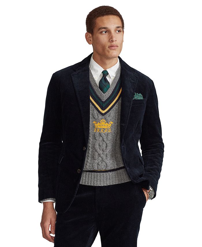 Polo Ralph Lauren Men's Polo Soft Corduroy Suit Jacket - Macy's