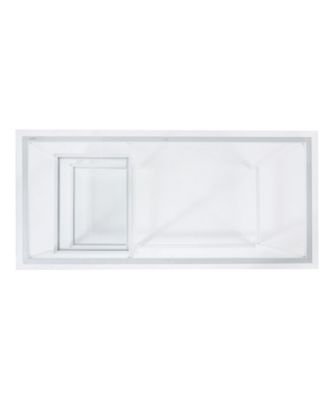 Louke Metal Glass Student Desk