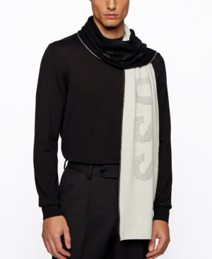 Boss Men's Donico Two-Colored Scarf