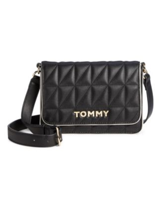 tommy hilfiger quilted crossbody bag