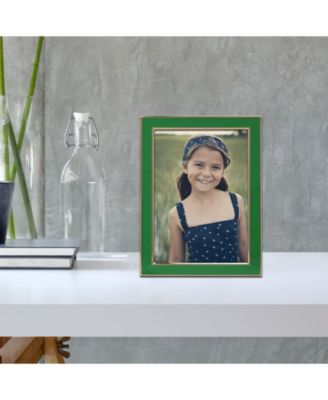 Metal and Enamel Picture Frame, 5" x 7"