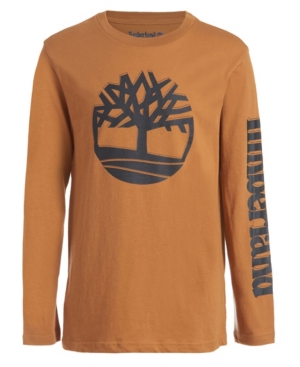 image of Big Boys Outline Tree Long Sleeve T-Shirt