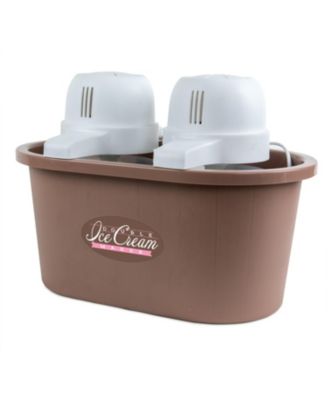 Nostalgia - PICM2DBL 4-Quart Double Flavor Ice Cream Maker