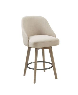 Madison Park Pearce Counter Stool with Swivel Seat - Macy's
