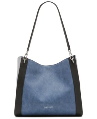 calvin klein ellie large tote