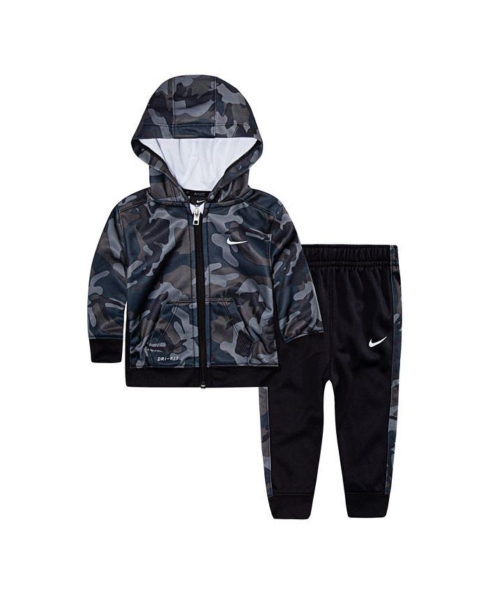 Nike Baby Boys Therma Hoodie and Pants Set - Macy's