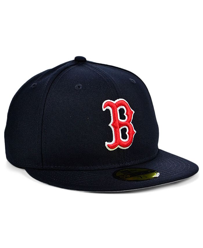 New Era Boston Red Sox World Series Patch 59FIFTY Cap - Macy's