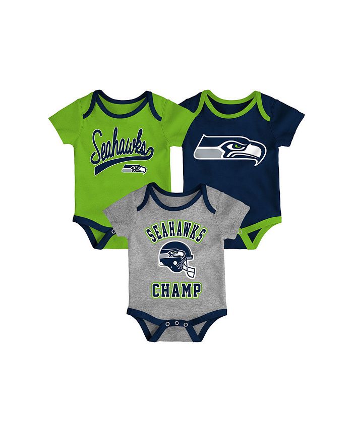 Outerstuff Seattle Seahawks Infant Champ Creeper Set - Macy's