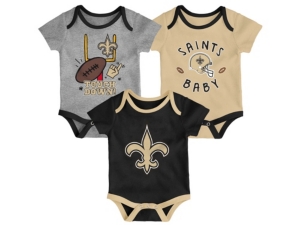 Outerstuff New Orleans Saints Newborn Champ 3 Piece Set
