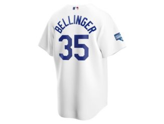 Nike Men's Los Angeles Dodgers 2020 World Series Champ Patch Jersey - Macy's