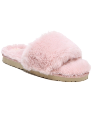 image of Sam Edelman Women-s Jinnie Fluffy Slide Slippers Women-s Shoes