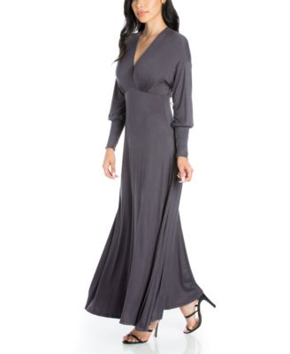 Women's Formal Long Sleeve Maxi Dress