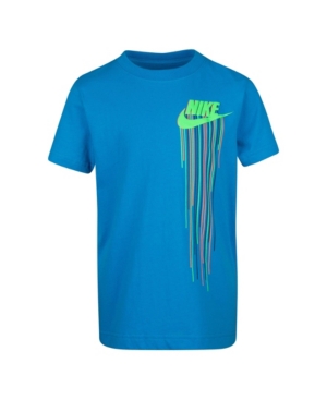 image of Nike Little Boys Drip Block Short Sleeve Tee
