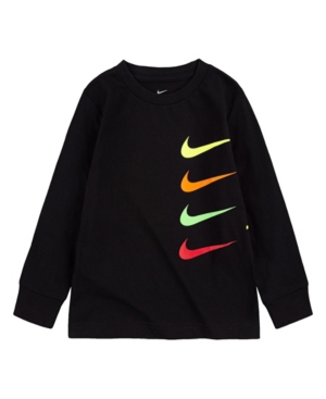 image of Nike Little Boys Long Sleeve Tee