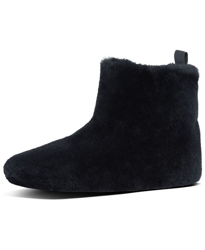 Fitflop furry slipper clearance booties