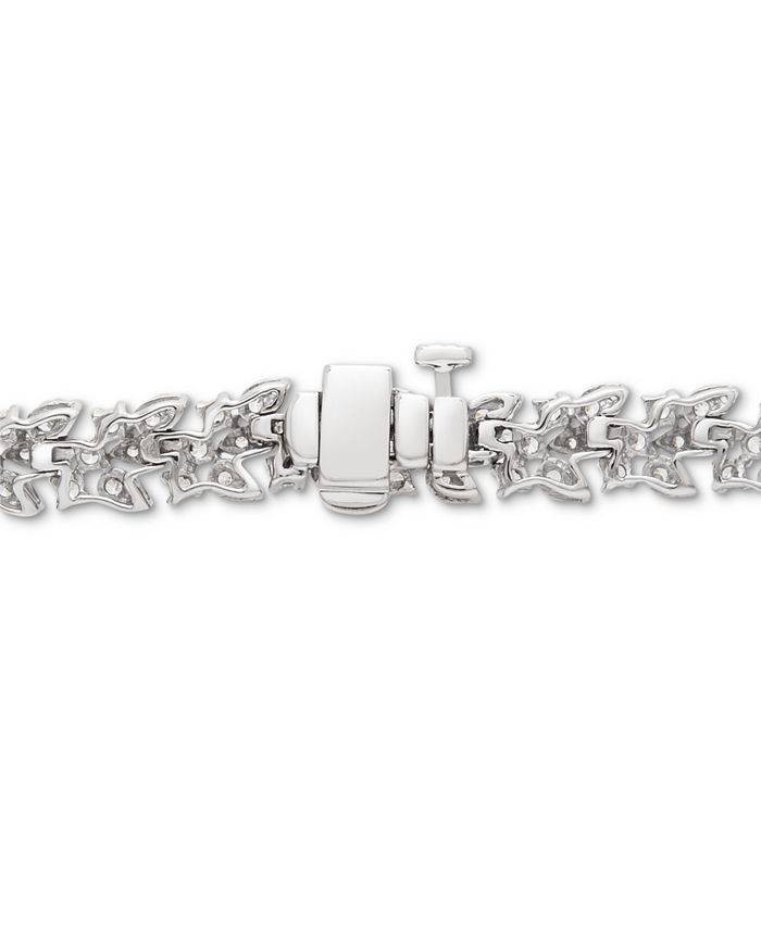 Wrapped in Love Scattered Diamond Bracelet (3 ct. t.w.) in 14k White ...
