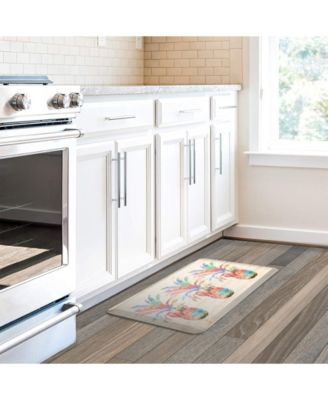 Colorful Pineapples Kitchen Mat