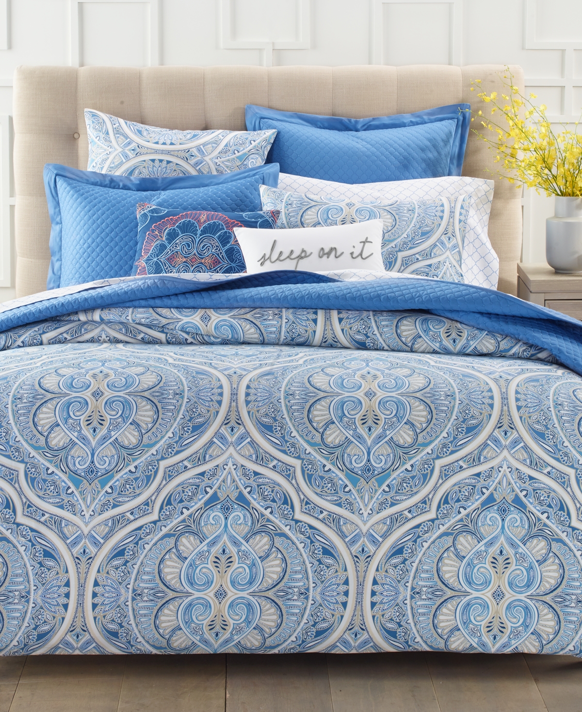 Amara Paisley 2 Pc Twin Duvet Set, Twin Bed Comforter Sets Clearance Canada