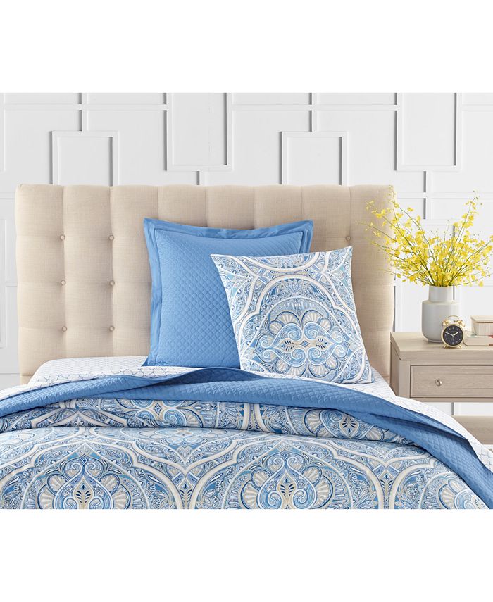 Charter Club CLOSEOUT! Amara Paisley Sham, European, Created for Macy's