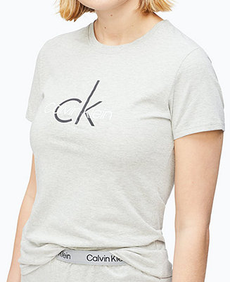 Calvin Klein Logo T-Shirt & Shorts Loungewear Set & Reviews - Bras,  Underwear & Lingerie - Women - Macy's