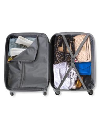 Gem 2-Pc. Carry-On Hardside Cosmetic Luggage Set