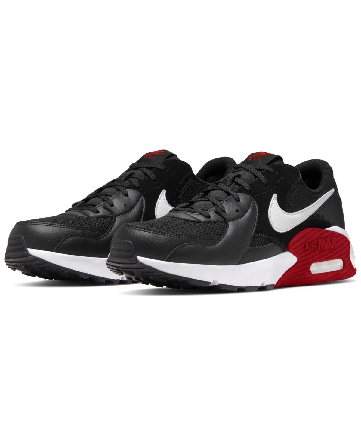 Nike Men's Air Max Excee Running Sneakers From Finish Line In Black ...