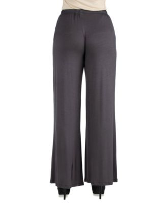 Women Comfortable Solid Color Palazzo Pants