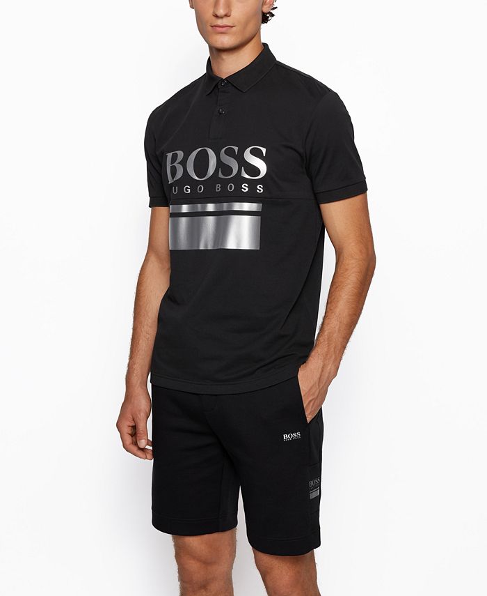 Hugo Boss BOSS Men's Pavel Regular-Fit Polo Shirt & Reviews - Hugo Boss ...